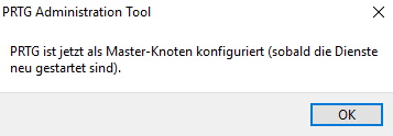 PRTG-Screenshot-Informationsmeldung