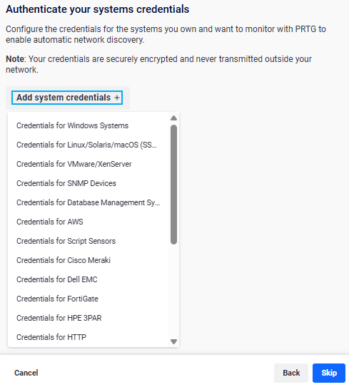 Authenticate Your Systems Credentials