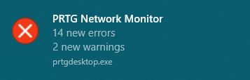 Notifica desktop con screenshot