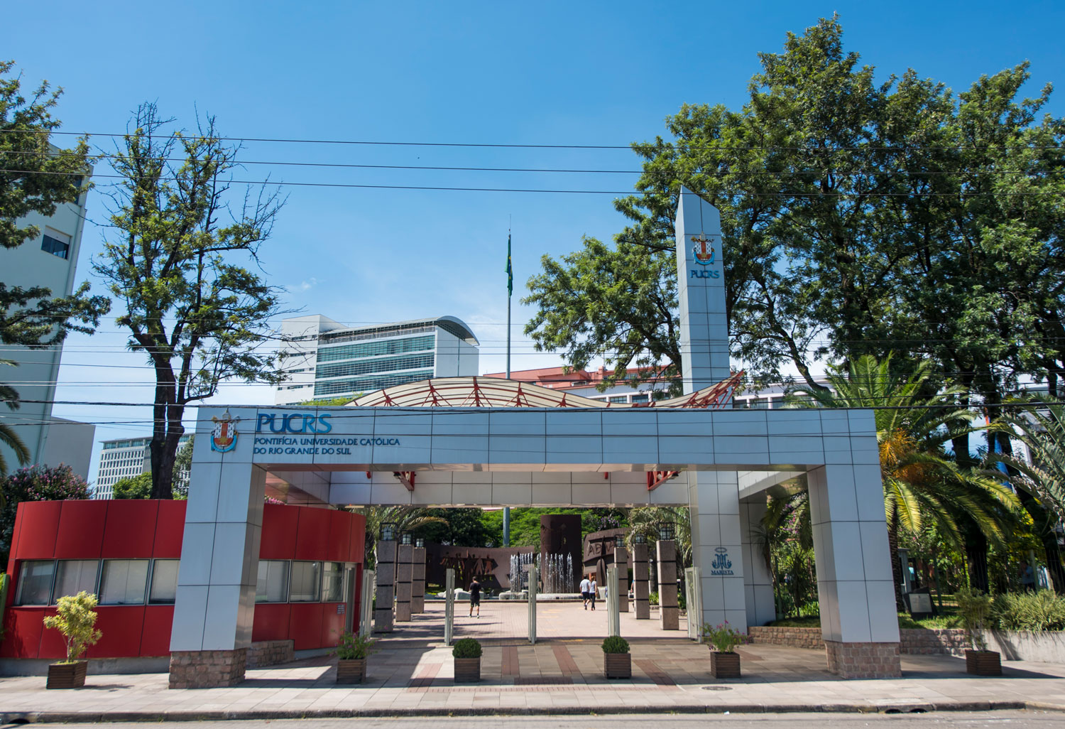 Entrée principale de la PUCRS