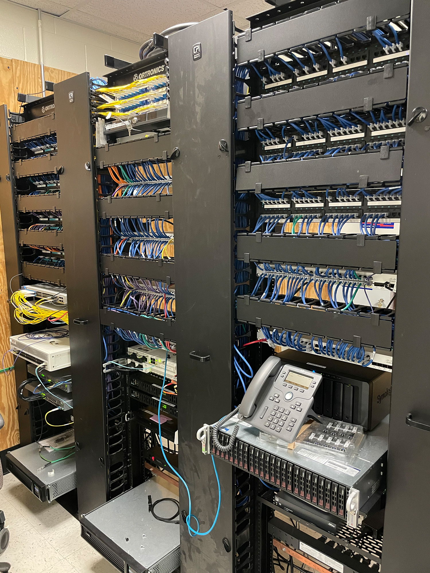 School District of Pickens County Server Room