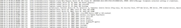 Screenshot PRTG Auto Discovery troubleshooting review