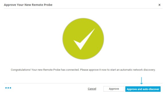 PRTG Screenshot approbe new remote probe