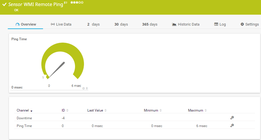WMI Remote Ping