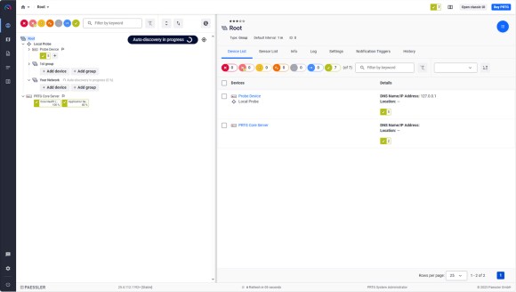 Finish and Start Monitoring